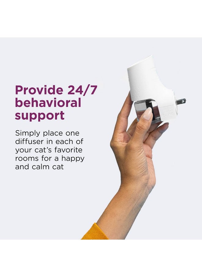 Comfort Zone Cat Calming Diffuser: 1 Pheromone Diffusers & 2 Refills (60 Days)  - Image 5