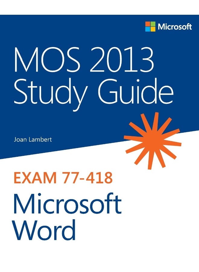 MOS 2013 Study Guide for Microsoft Word  - Image 1