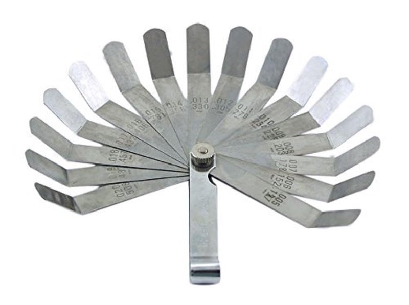 Oemtools 25349 Offset Feeler Gauge With 16 Blades | Automotive Repair  Machining  And Woodworking Tool For Exactly Measuring The Gaps Between Two Parts | Rust Resistant - Image 3