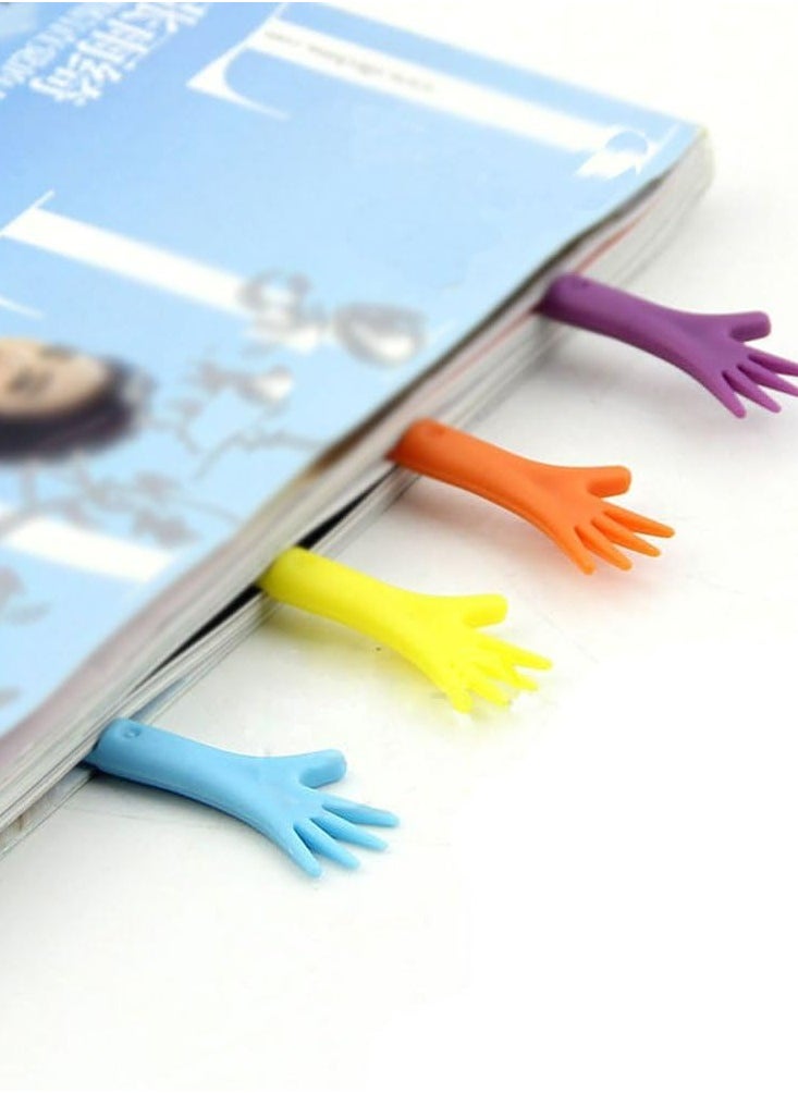 Oasisgalore 4PCS Cute Bookmarks Funny Books Mark Novelty Page Holder Stationery  - Image 3