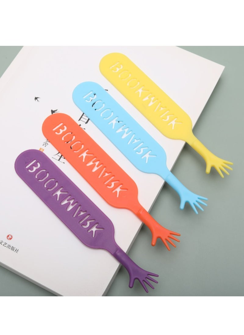 Oasisgalore 4PCS Cute Bookmarks Funny Books Mark Novelty Page Holder Stationery  - Image 5
