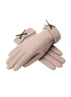 Women's Warm Plush Windproof And Cold Proof Lovely Gloves