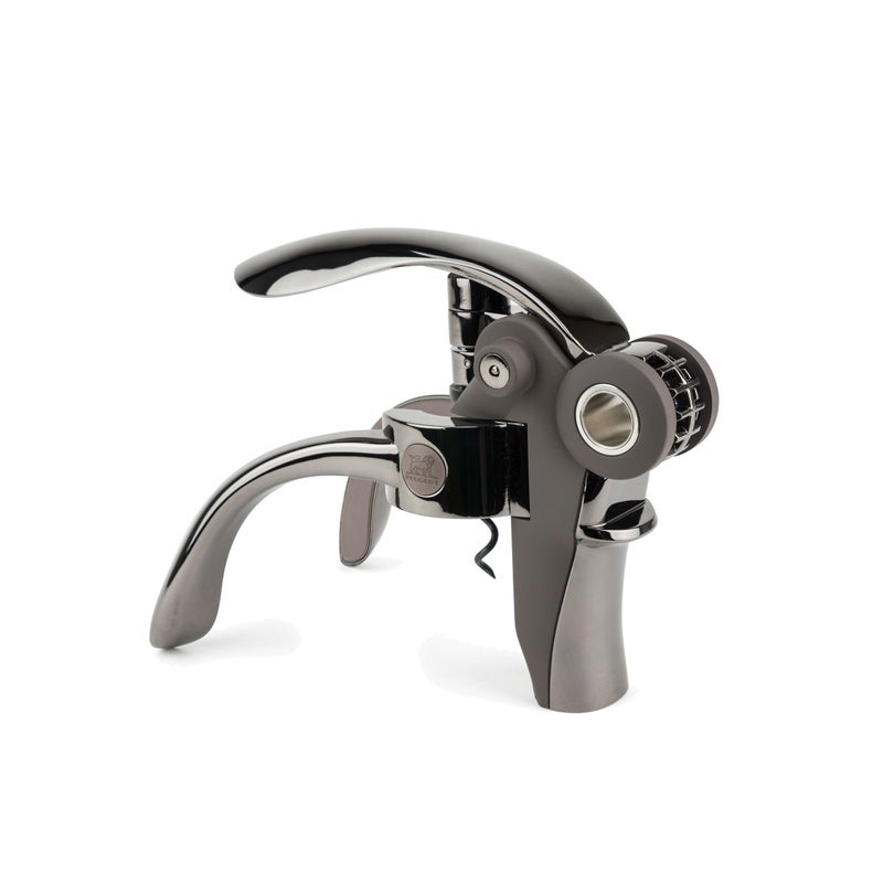 Peugeot - Baltaz Corkscrew - Lever-Style Bottle Opener with Foil-Cutter, Basalt, 5.5 Inches - Image 1