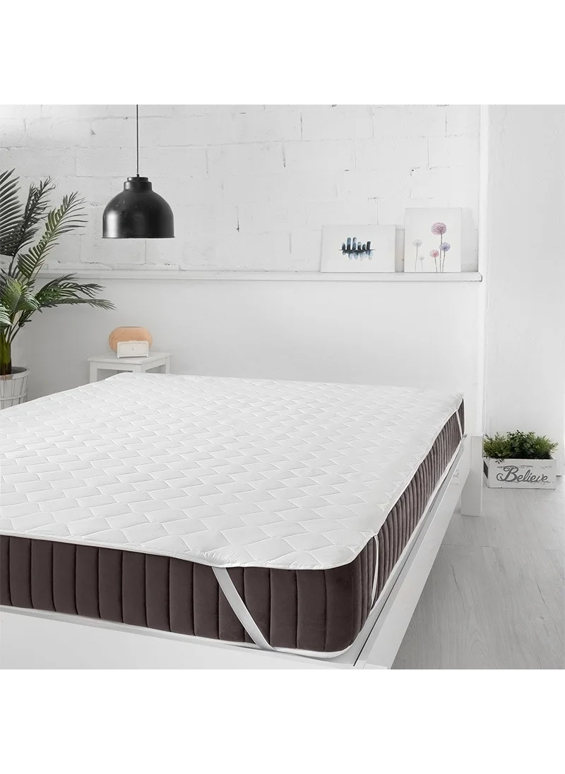 ميسلينا Quilted Eco Single Bed Protector Pad 90X190