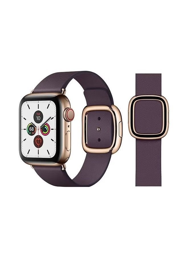 vesus - Stylish Band For Apple Watch Series 5/4/3/2/1 Aubergine - Image 1