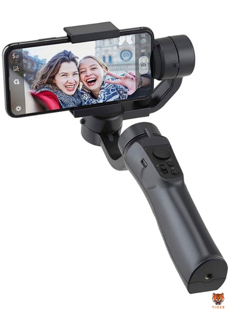 TIGER F6 3-Axis Handheld Gimbal Stabilizer with Tripod – Pro-Grade Smartphone Video Stabilizer  - Image 3