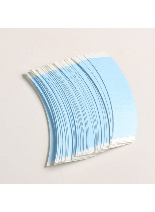 BHF 36 Pcs/Bag Double Sided Adhesive Tapes for Hair Extension Lace Front Support Toupee Wigs (Blue Color 1/2) - Image 2