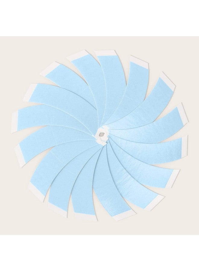 BHF 36 Pcs/Bag Double Sided Adhesive Tapes for Hair Extension Lace Front Support Toupee Wigs (Blue Color 1/2) - Image 3