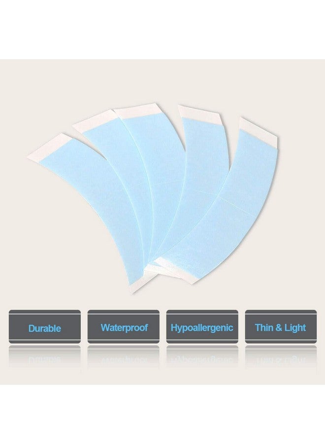 BHF 36 Pcs/Bag Double Sided Adhesive Tapes for Hair Extension Lace Front Support Toupee Wigs (Blue Color 1/2) - Image 5