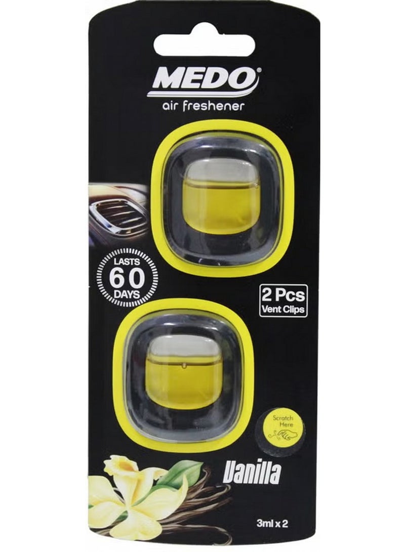 ميدو معطر جو للسيارة برائحة الفانيليا من فينت كليبس