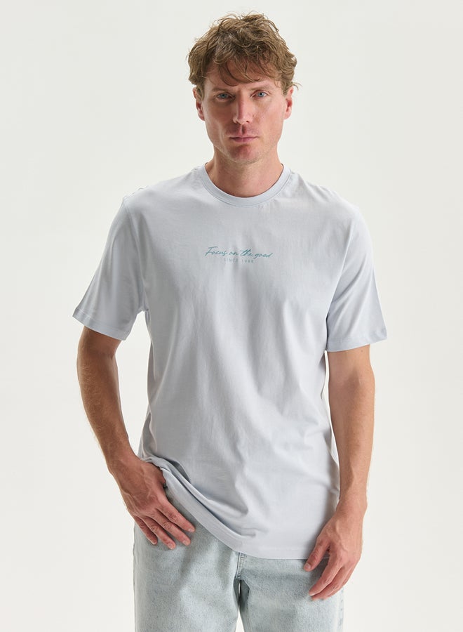 LC WAIKIKI Crew Neck Printed Jersey Men's T-Shirt - Image 1