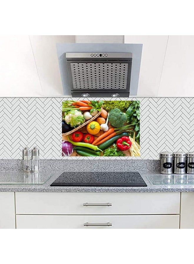 Rangoli Gumming Kitchen Wall Sticker Size 50 x 70 cm Code KT 27(Vinyl) - Image 4