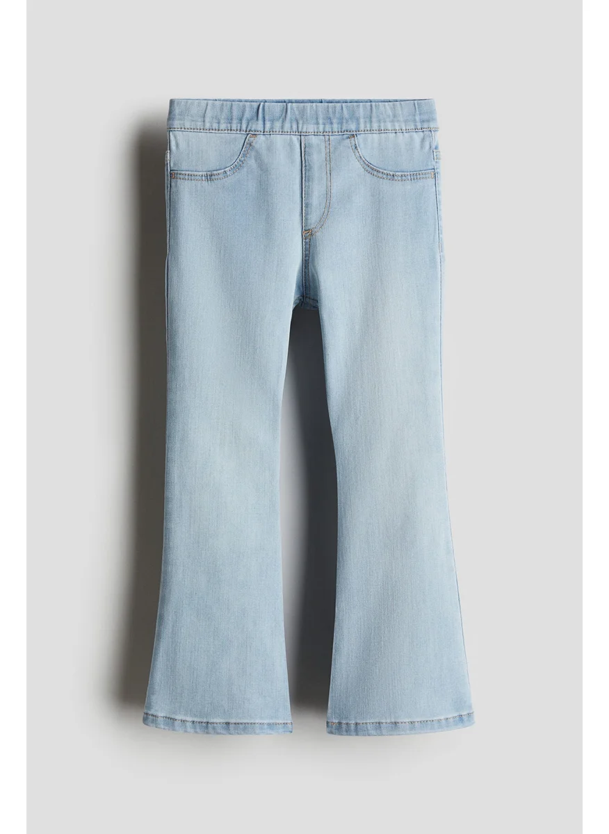 H&M Superstretch Flared Leg Jeans