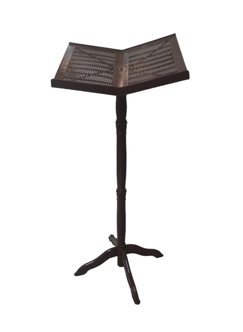 The developed plastic Holy Quran holder, brown color - Image 2