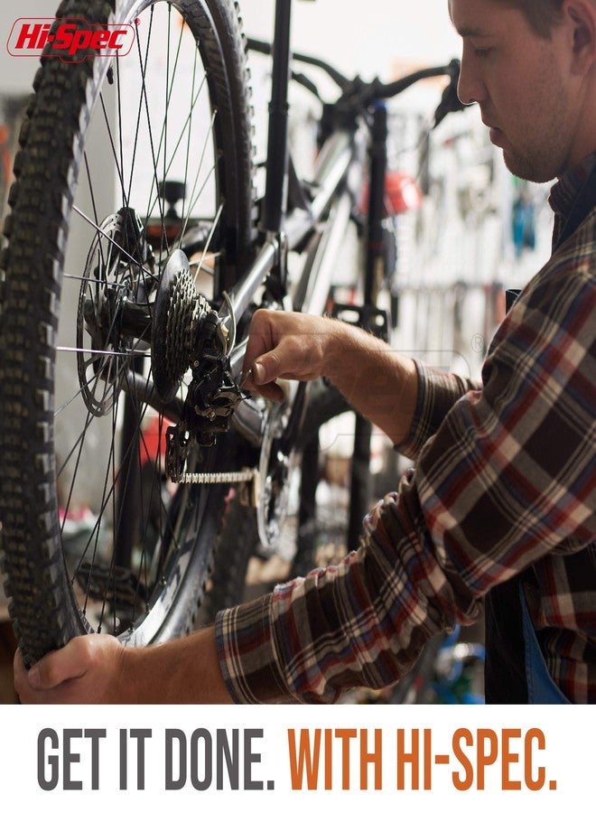 Hi-Spec 54pc Red Household Tool Kit - Essential DIY Hand Tool Set with Toolbox for Home, Garage, Office, Basic Repairs, First Apartment, New Home & Everyday Home Improvement - Image 5