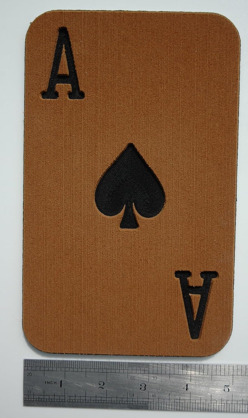 Toejamr Snowboard Stomp Pad - ACE of Spades - Brown - Image 3