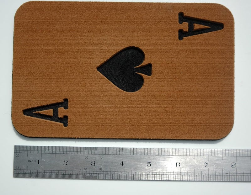 Toejamr Snowboard Stomp Pad - ACE of Spades - Brown - Image 2