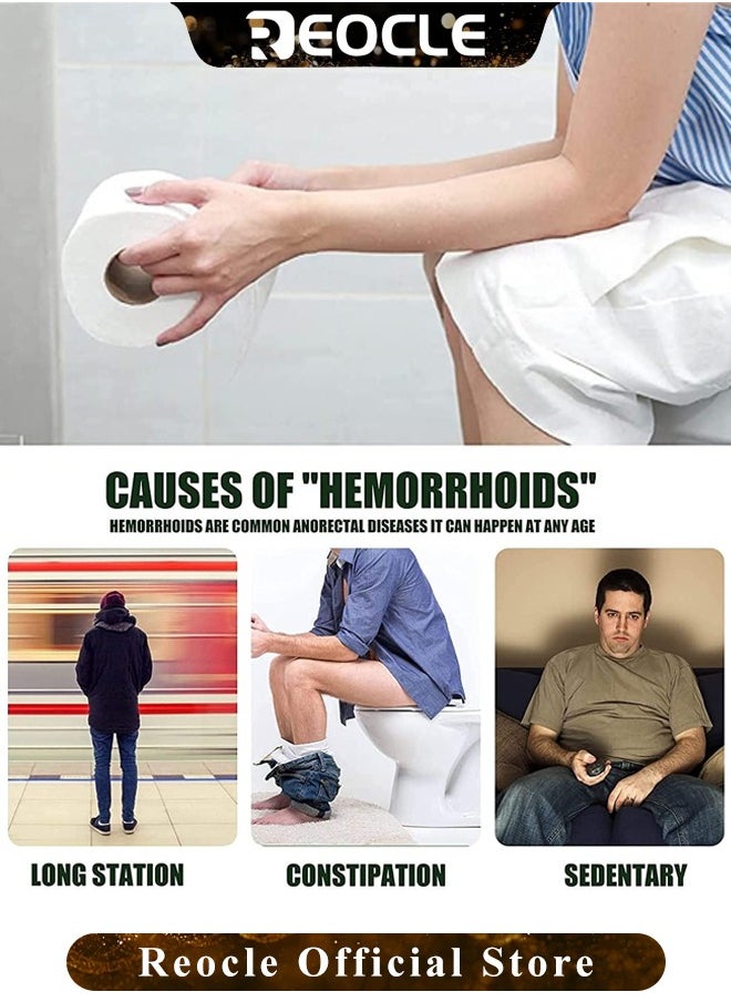 Natural Herbal Hemorrhoids Spray, Internal and External Hemorrhoids Treatment Spray, Soothing Spray, Fast Relief Hemorrhoid Spray, Hemorrhoid Relief Cream 30ml