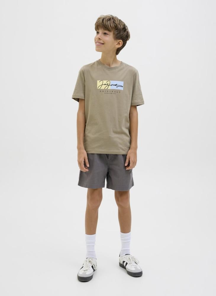 Jack & Jones Junior Kids Drawstring Shorts  - Image 3
