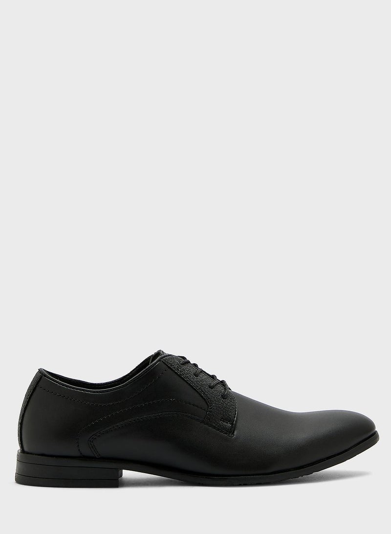 Robert Wood Faux Leather Essential Formal Lace Ups  - Image 1