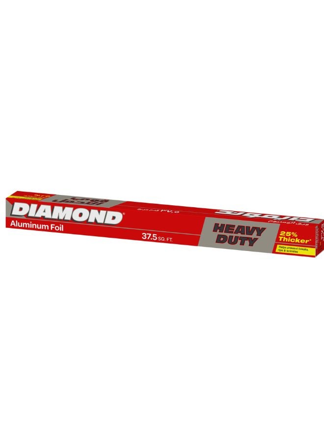 Diamond Aluminium Foil 37.5sq feet Silver - Image 4
