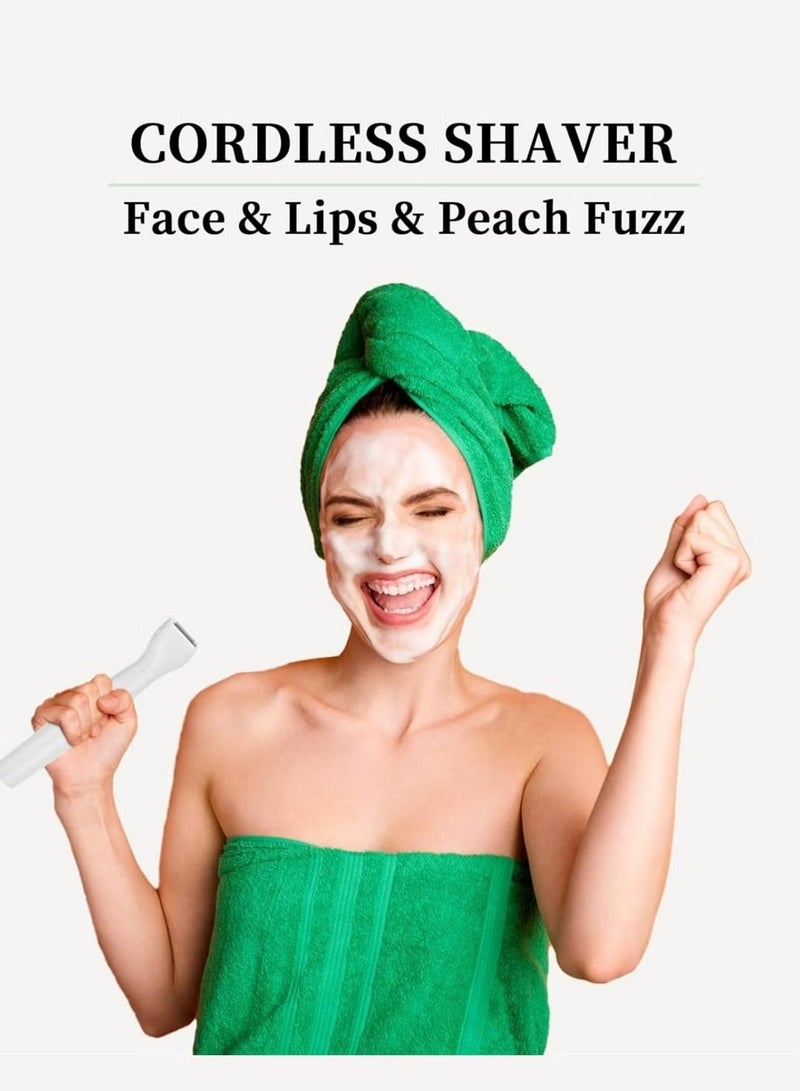 4-in-1 Electric Hair Removal & Epilator for Women, Waterproof, Wet & Dry Use, USB Rechargeable, Replaceable Ceramic Blades, Ideal for Bikini, Legs, Eyebrows, and Sensitive Areas - Image 2