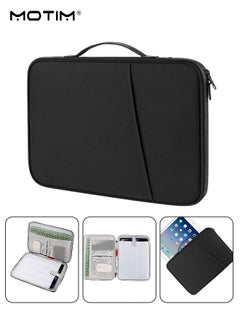 Motim 12.9 Inch Toploader Tablet Sleeve Bag, Compatible with iPad Pro 12.9 M2 2022/2021/2020/2018/Pro 12.9 2017, Waterproof Handle Carrying Case with Shoulder Strap, Surface Laptop Go 12.4", Galaxy Tab S8+ 12.4"  - Image 1