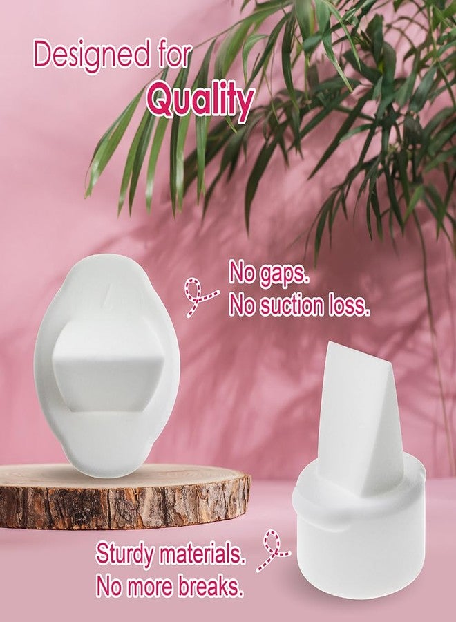 Nenesupply 4 pc Duckbill Valves Compatible with Lansinoh Pumps Parts and Breast Pumps Replacement to Lansinoh Valves. Use with Signature Pro Smartpump Manual Pump - Image 4