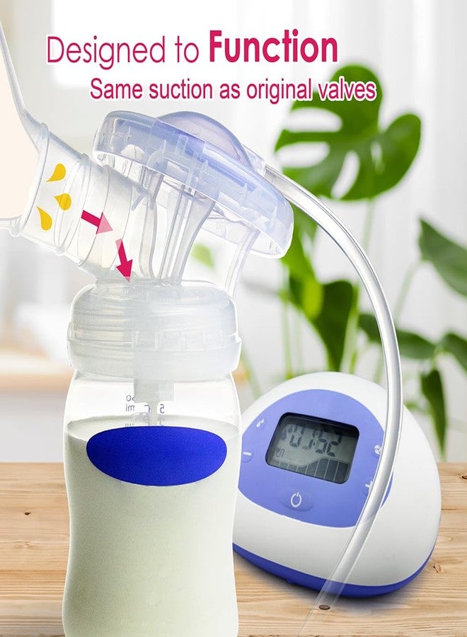 Nenesupply 4 pc Duckbill Valves Compatible with Lansinoh Pumps Parts and Breast Pumps Replacement to Lansinoh Valves. Use with Signature Pro Smartpump Manual Pump - Image 3