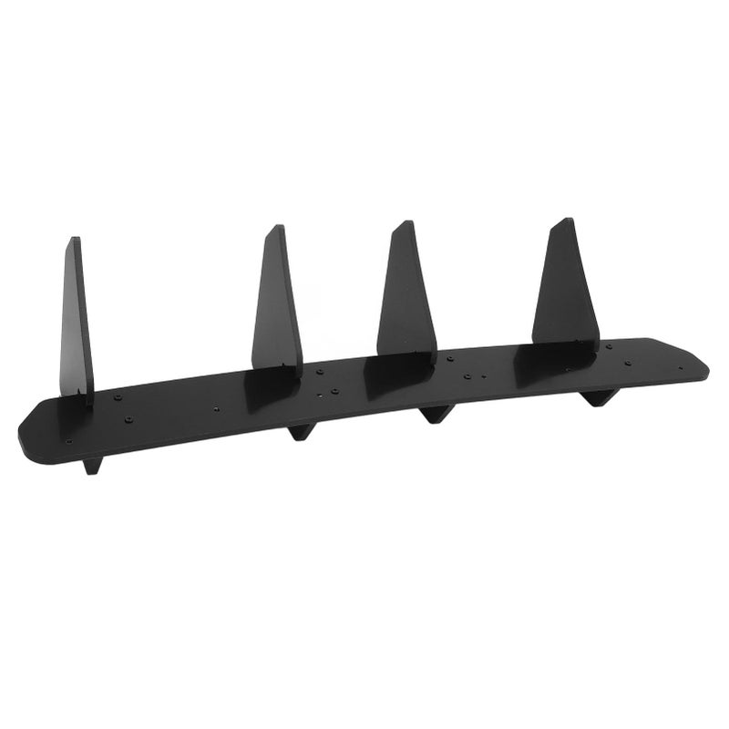Glossy Black Rear Bumper Lip Diffuser Spoiler Body Kit For MK6 Standard 2009 2012 - Image 5