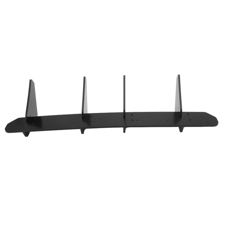 Glossy Black Rear Bumper Lip Diffuser Spoiler Body Kit For MK6 Standard 2009 2012 - Image 3