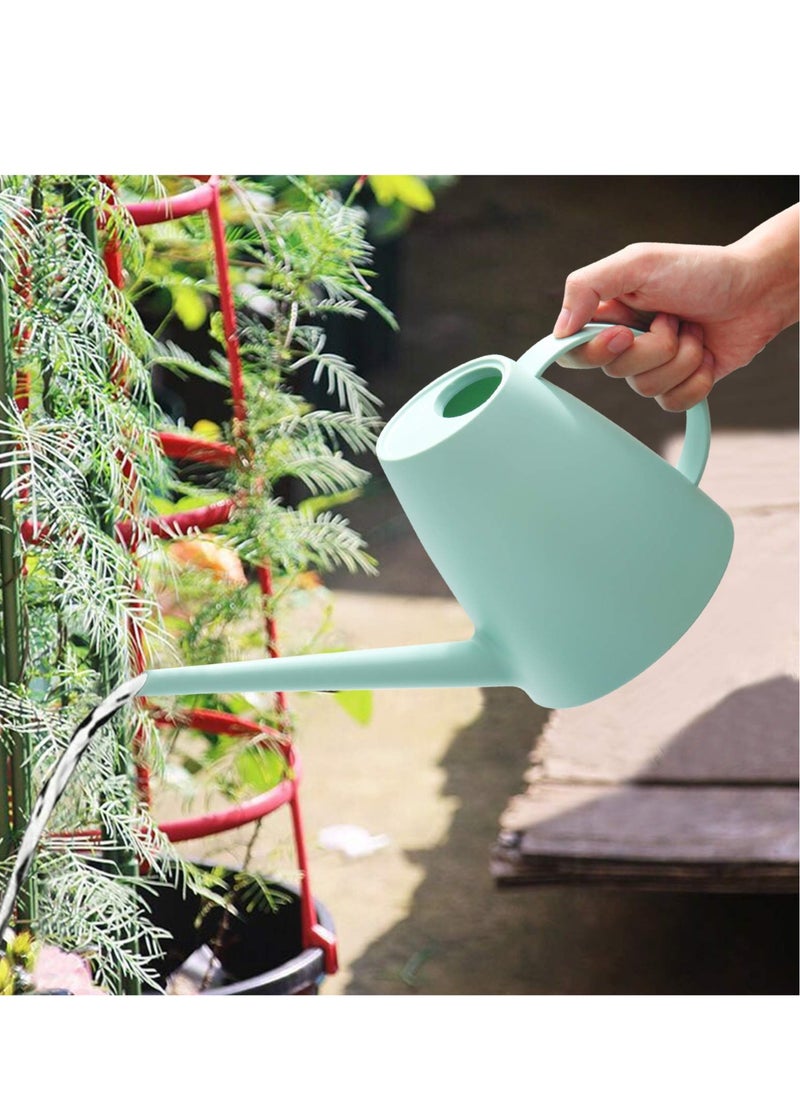 KASTWAVE Watering Can - Modern, Durable, and Versatile 1/2 Gallon Watering Can with Detachable Showerhead for Indoor and Outdoor Plants - Green  - Image 1
