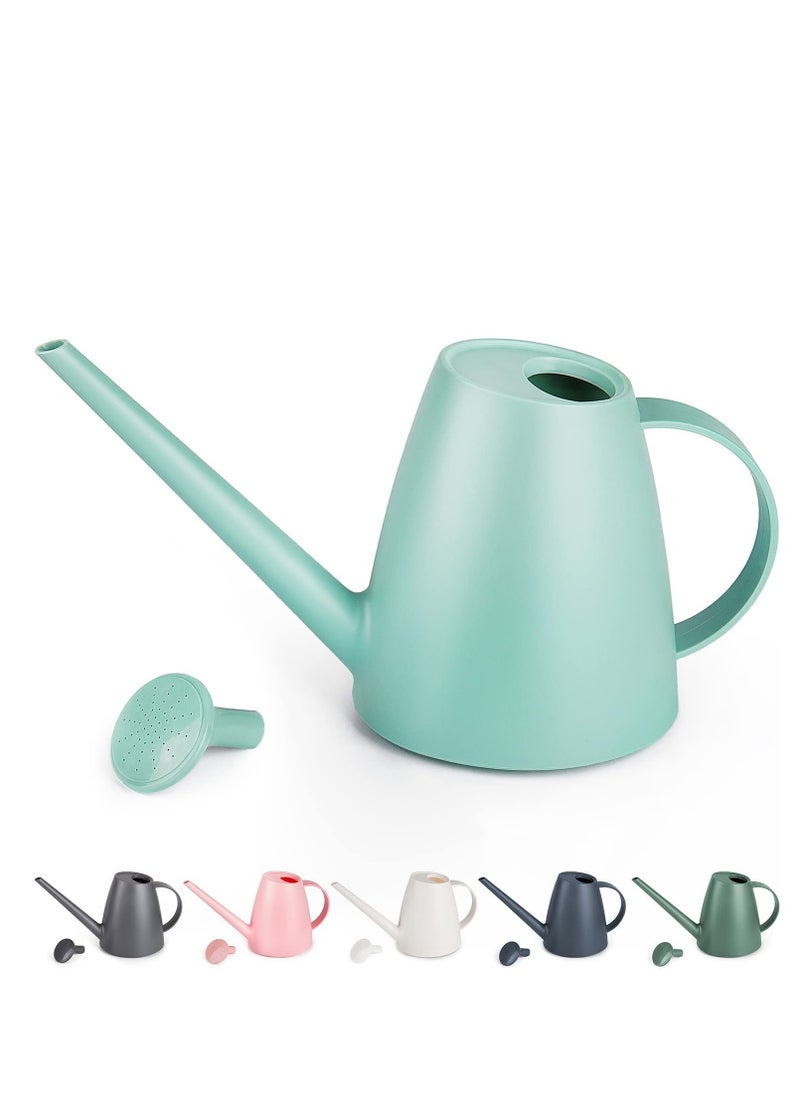 KASTWAVE Watering Can - Modern, Durable, and Versatile 1/2 Gallon Watering Can with Detachable Showerhead for Indoor and Outdoor Plants - Green  - Image 2