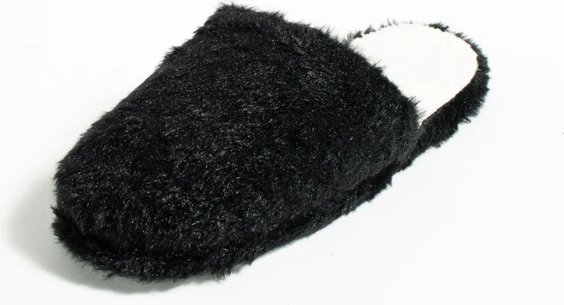 Pembe Potin Pink Potin Flexible Sole Inside Out Plush Fleece Women's Home Slippers CK-360-23