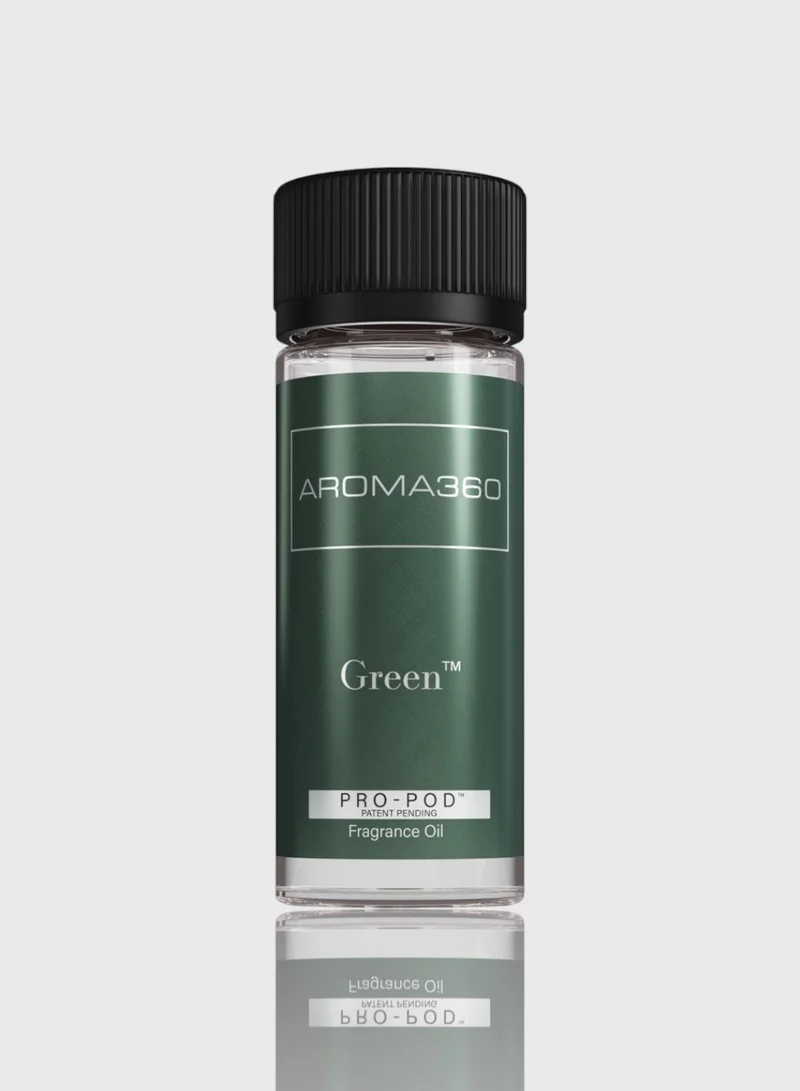 أروما 360  Green Pro-Pod Oil Blend - Hotel Inspired for Luxury Essential Oil Diffusers - Aromatherapy Scent Diffuser Oil - Valencia Orange, Cyclameh, Musk and Vanilla - 50 mL, 1.7 fl oz