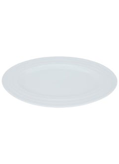 Alsaif Gallery White oval porcelain plate, 36 cm  - Image 2