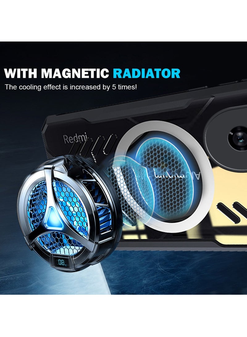 General The case is compatible with Honor 200 Pro, and the anti-drop magnetic cooling phone case is compatible with Honor 200 Pro  - Image 5