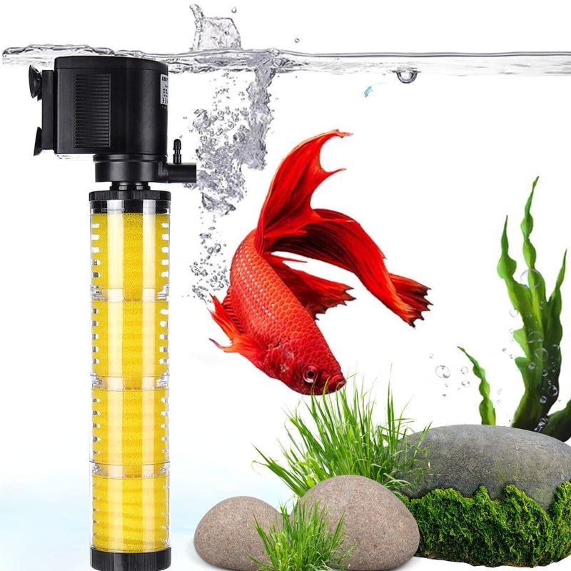 VAYINATO ® (LY-3320 | 35W | 1500L/Hr | Perfect for 5 Feet Tank) Multi Function Powerful Aquarium Internal Filter, Ultra Quiet Design and Fully Submersible by Petzlifeworld - Image 1