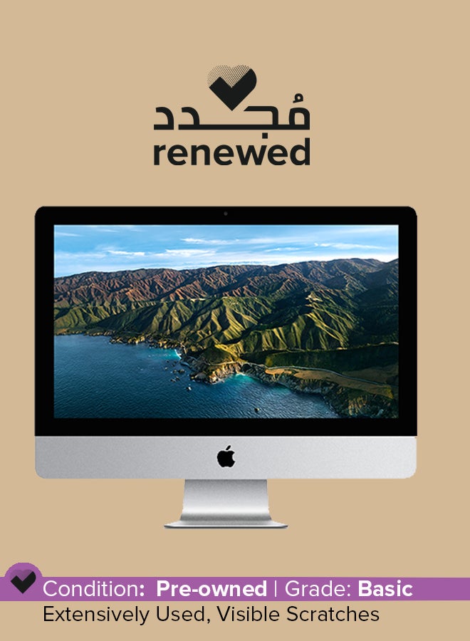 Apple Renewed - iMac A1418 (2014) Desktop With 21.5-Inch Display, Intel Core i5 Processor/4th GEN/8GB RAM/500GB HDD/1.5GB  HD Integrated Graphics 5000 Silver - Image 1