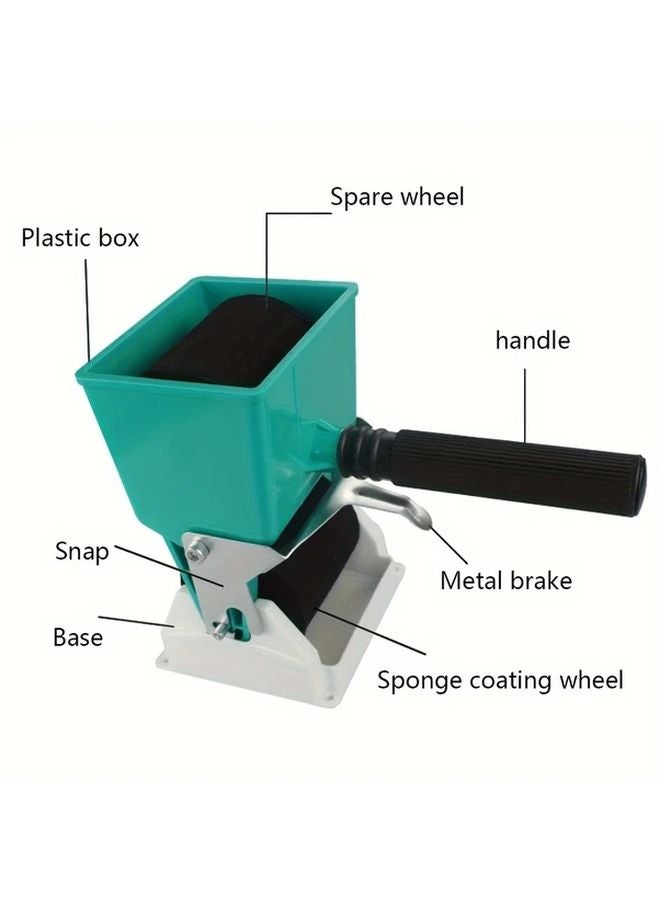 Greener 6 Inch Adjustable Glue Roller Applicator For Wallpaper Woodworking Non Slip Handle - Image 5