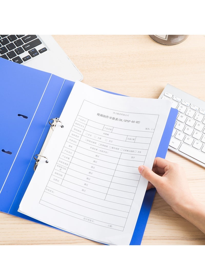 ديلي مجلد حلقي Deli E5383 A4 – منظم ملفات من البولي بروبيلين الفاخر - Image 2