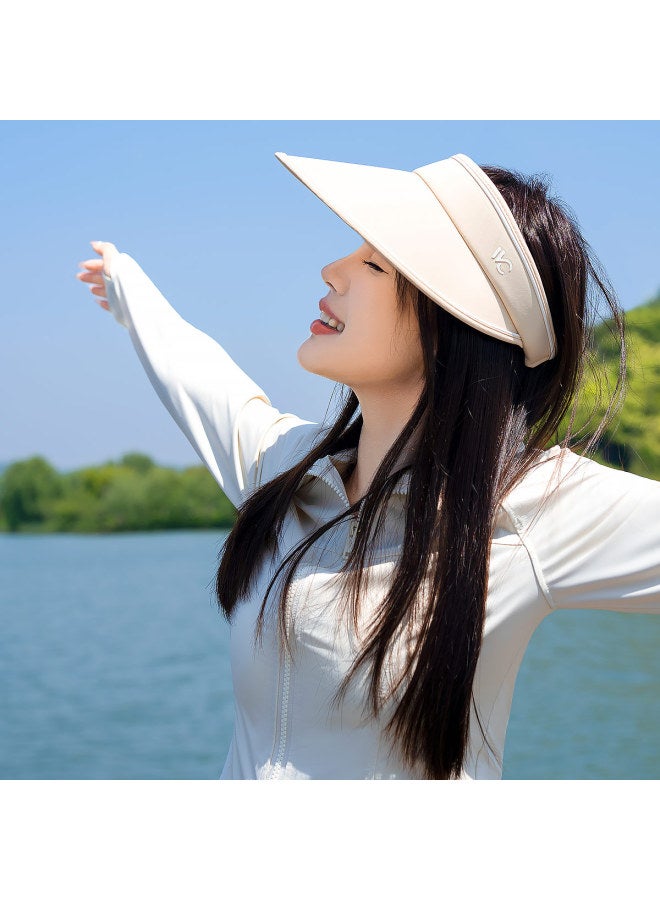 VVC Cheng Yi's Pick】uv Protection Sun Hat For Women - Breathable, Versatile Outdoor & Beach Sports Cap - Image 3