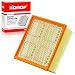 KOROP 67 Cummins Diesel Engine Air Filter Compatible with 20072025 Dodge Ram 2500 3500 4500 5500 or 20192025 Ram 64L Gasoline Engine Replaces 53034051AB CA10261 - Image 2