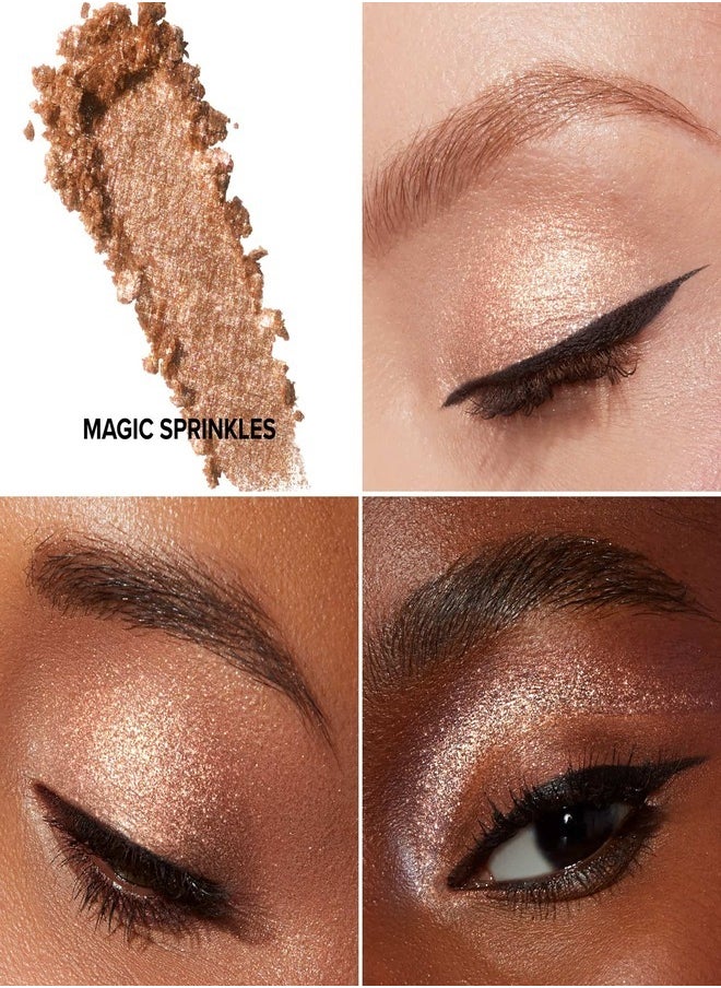Too FacedCosmetics TOO FACED Disco Crush High Shine Glitter Eye Shadow + Face Sparkle Magic Sprinkles - Rosé Champagne Sparkle 1.5g  - Image 2