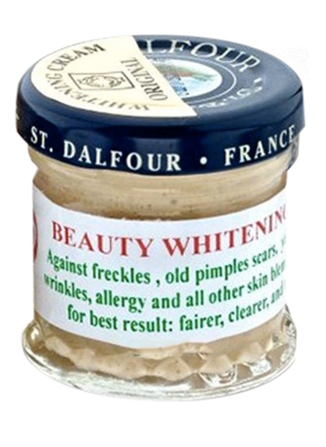 Dalfour Beauty Whitening Cream, Ultimate Solution for Freckles, Pimple Scars, Yellow-Spotted Skin, Blackheads, Wrinkles, Allergies and Impurities Formulated Without Harmful Chemicals for Fairer, Clearer Skin  - Image 1