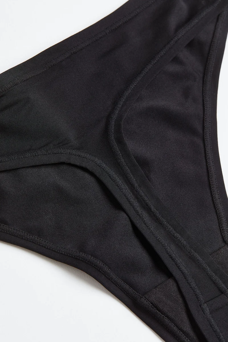 H&M 3-pack microfibre thong briefs