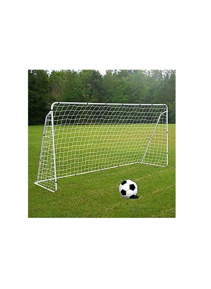 Generic Football Goal With Metal Frame, Size:213x150x75cm - Image 2