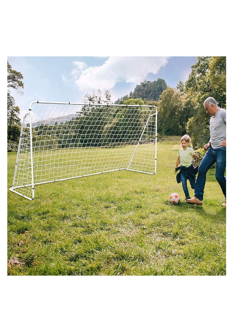 Generic Football Goal With Metal Frame, Size:213x150x75cm - Image 3