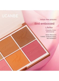 Ucanbe UCANBE 8 Color Contour and Blush Palette for Nose and Face Shaping  - Image 2