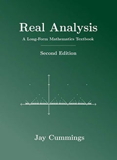 Real Analysis: A Long-Form Mathematics Textbook | Best Price KSA ...